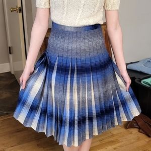 Pendleton Wool Pleaded Skirt